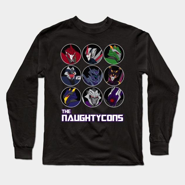 The Naughtycons Long Sleeve T-Shirt by Novanator